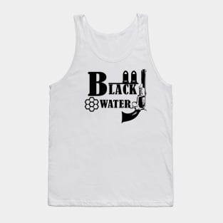 Black Water Tank Top